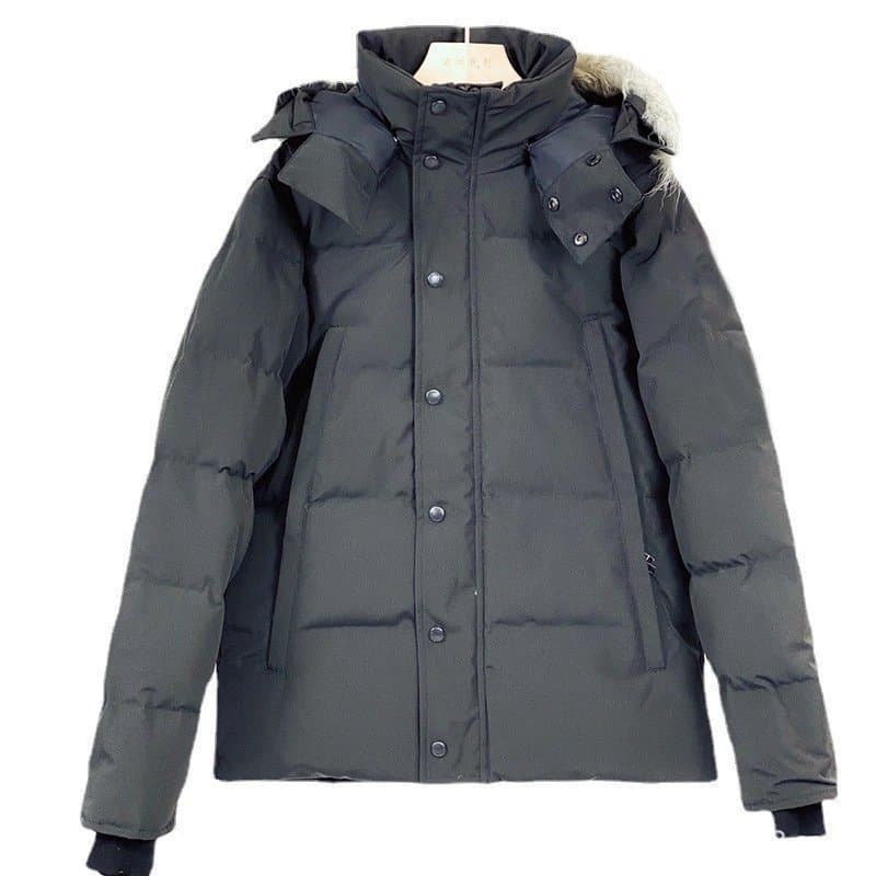 男派克服带狼毛领户外休闲百搭