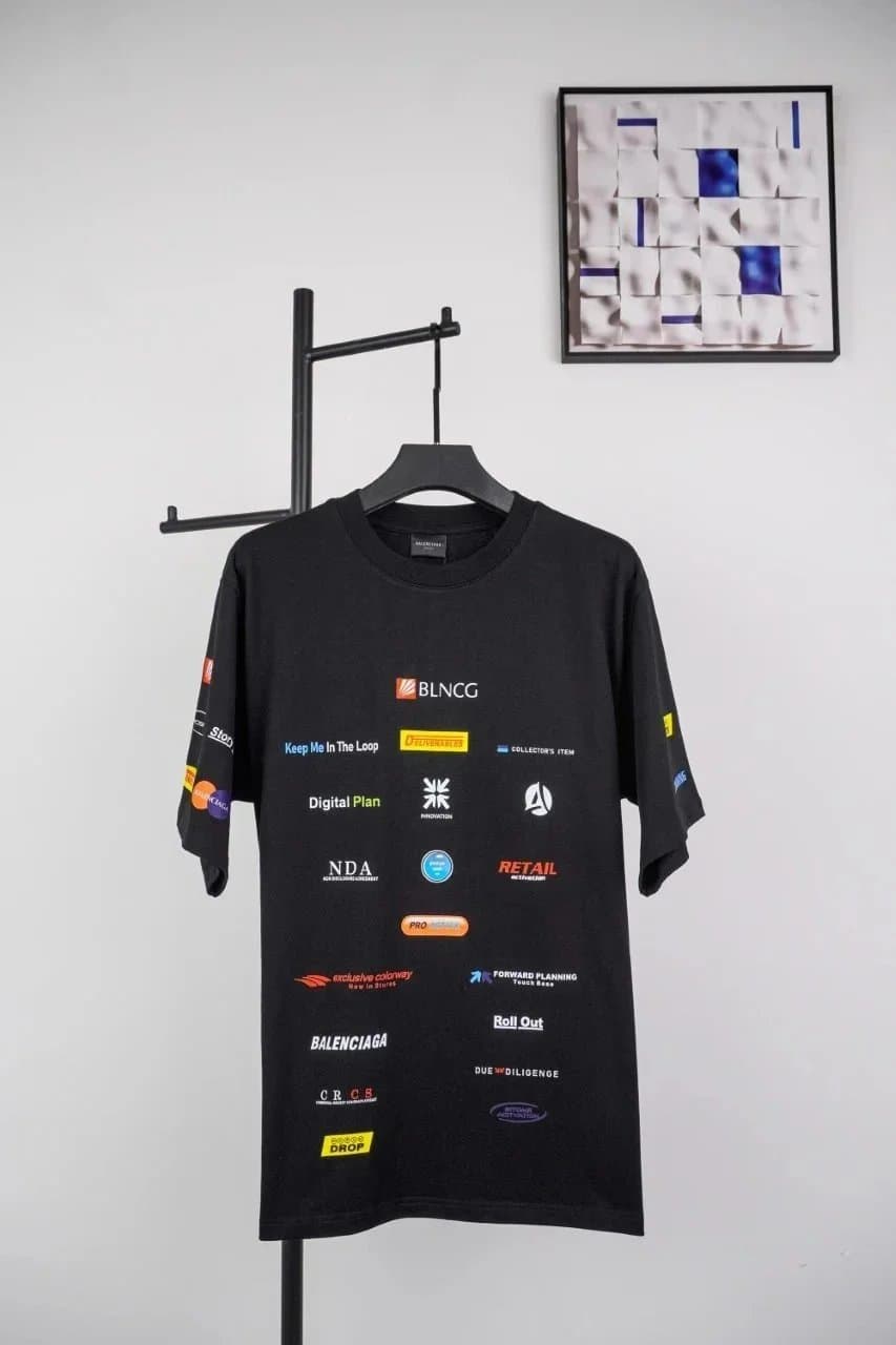 【P版】BLG 多元素商标印花短袖YYDS