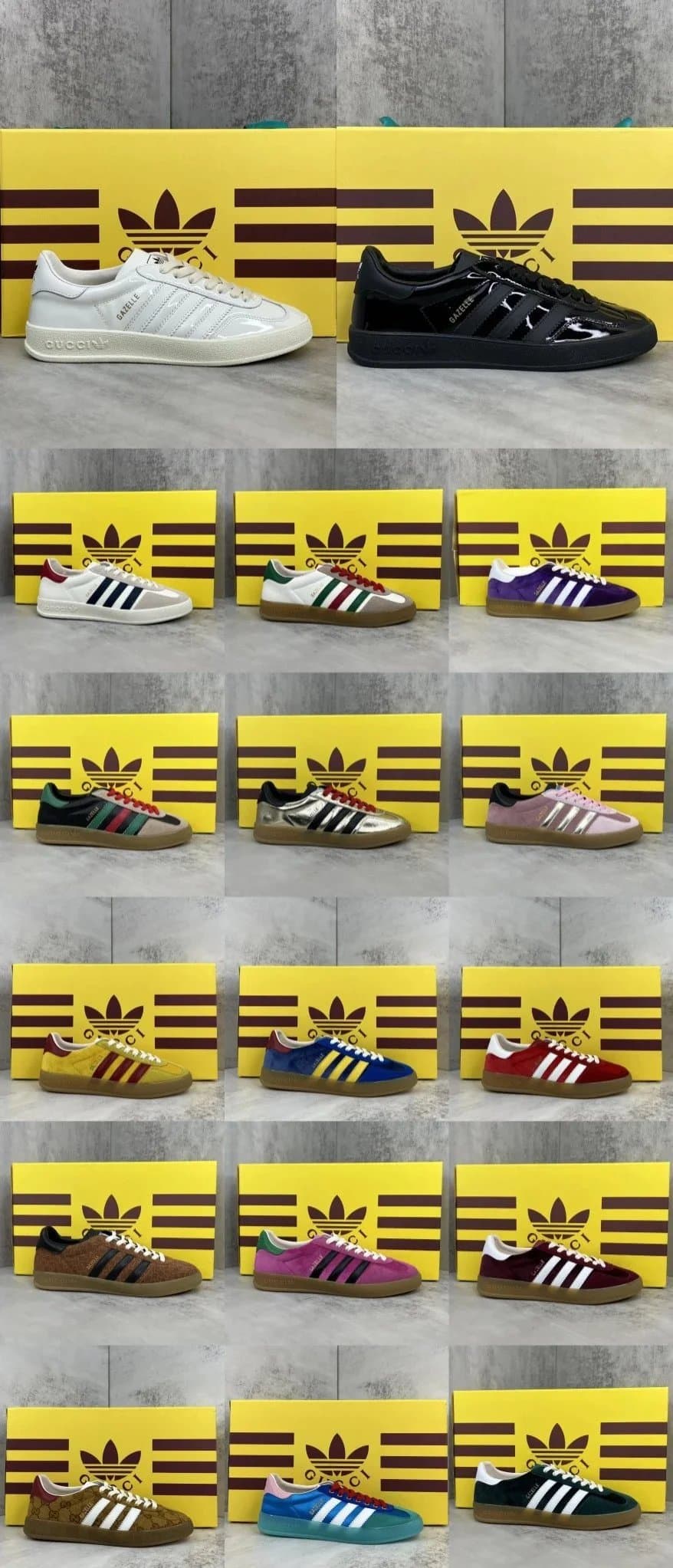 Adid.as orig.inals x Gu.cci+WhatsApp:+86  18759151930