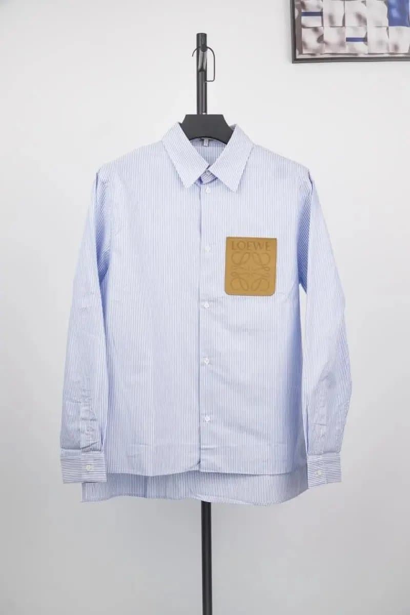 【P版】微 Lw* 皮牌条纹衬衫 YYDS