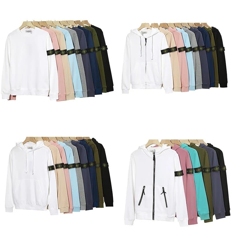 【上九路G】跨境高品质圆领徽章长袖休闲卫衣男女同款情侣正确版