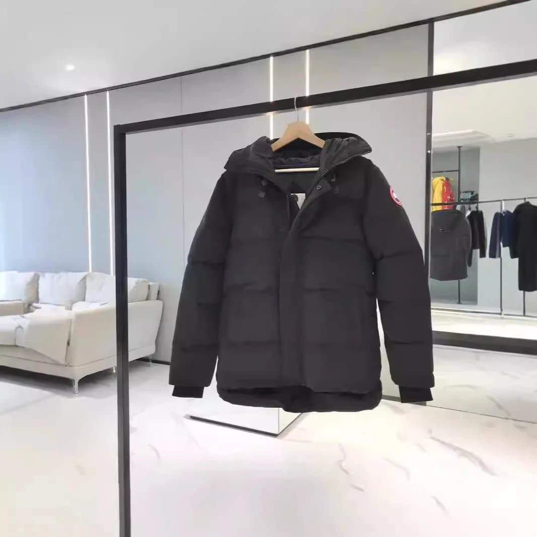 跨境专供鹅17同款男女款夹克情侣款冬季加厚羽绒服批发