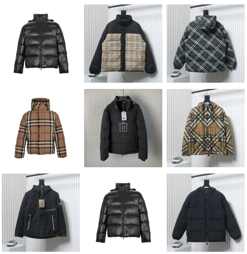 B*r*er*y 巴*莉  冬季时尚保暖羽绒服