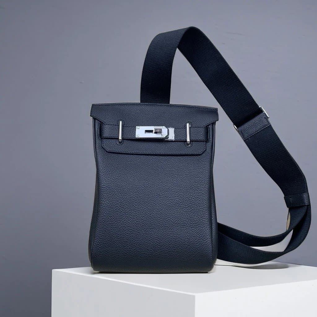 HER MES full leather bag